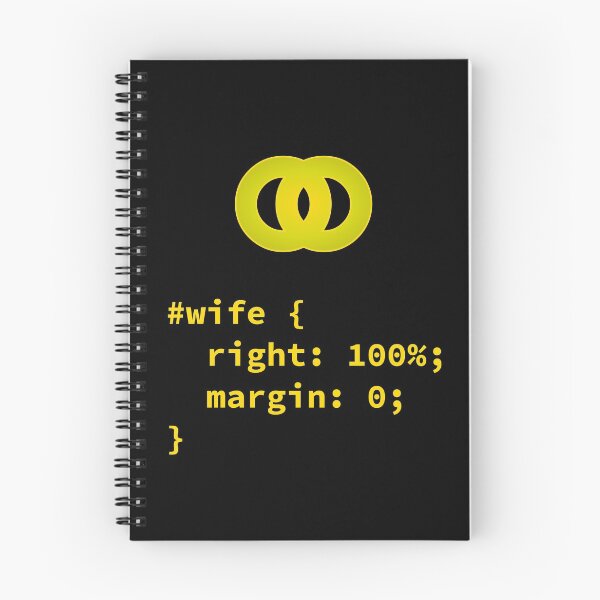 Item preview, Wife is Always Right Funny CSS Design for Designers & Developers designed and sold by ramiro.