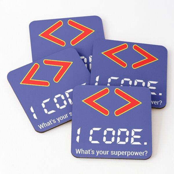 Item preview, I code. What's your superpower? Funny Computer Programmer Design designed and sold by ramiro.