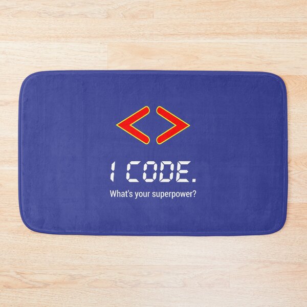 Item preview, I code. What's your superpower? Funny Computer Programmer Design designed and sold by ramiro.