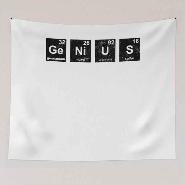 Item preview, Genius Periodic Table Science Nerdy Scientist T-Shirts designed and sold by findgreatshirts.