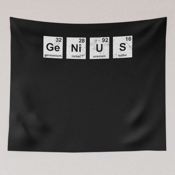 Item preview, Genius Periodic Table Science Nerdy Scientist T-Shirts designed and sold by findgreatshirts.