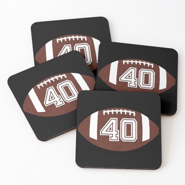 Item preview, American Football Jersey No 40 Uniform Back Number #40 designed and sold by theshirtinator.