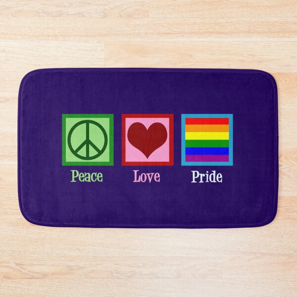 Item preview, Peace Love Gay Pride designed and sold by Epic Love Designs.