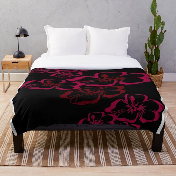 Item preview, Tropical Red and Black Floral designed and sold by CarolM.