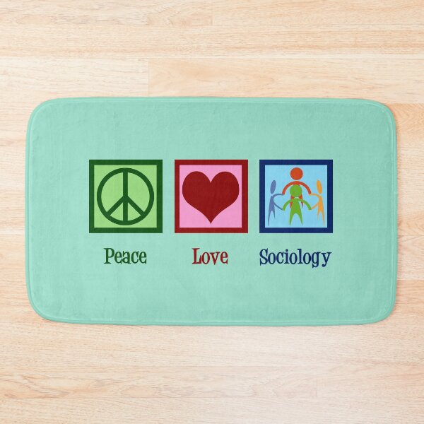 Item preview, Peace Love Sociology designed and sold by Epic Love Designs.