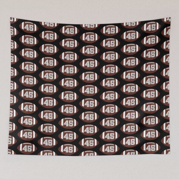 Item preview, American Football Jersey No 45 Uniform Back Number #45 designed and sold by theshirtinator.