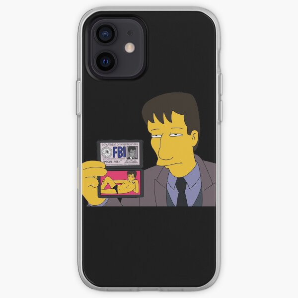 Agent Mulder FBI iPhone Soft Case