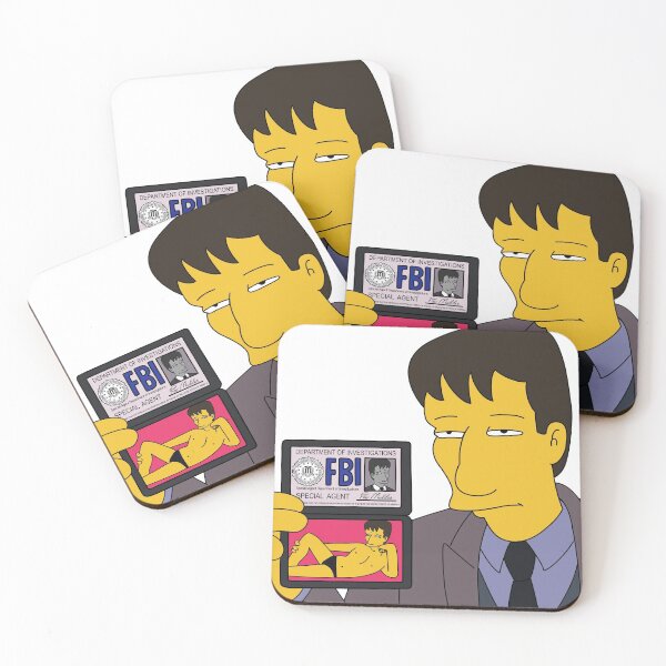 Item preview, Agent Mulder FBI designed and sold by JamesCMarshall.