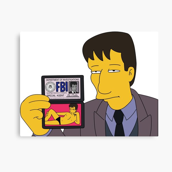 Artikel-Vorschau von Agent Mulder FBI, designt und verkauft von JamesCMarshall.