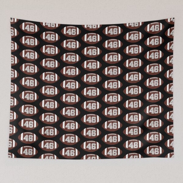 Item preview, American Football Jersey No 46 Uniform Back Number #46 designed and sold by theshirtinator.