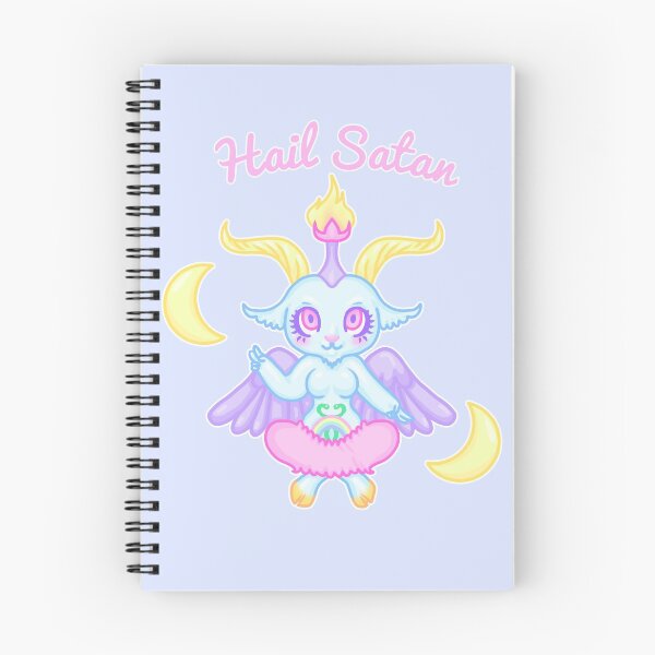 Item preview, Kawaii Pastel Hail Satan Baphomet designed and sold by creepygirlclub.