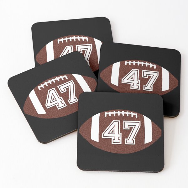Item preview, American Football Jersey No 47 Uniform Back Number #47 designed and sold by theshirtinator.