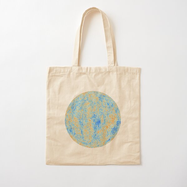 The Cosmic Microwave Background (CMB, CMBR) #Cosmic #Microwave #Background #CMB CMBR Cotton Tote Bag