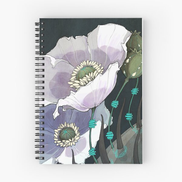 Item preview, White Opium Poppies  designed and sold by kirimoth.