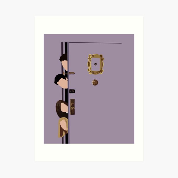Floating Heads Art Print