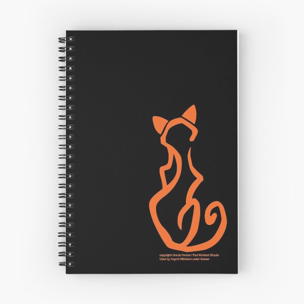 Aperçu de l'œuvre Glyphe de chat (orange) créée et vendue par Argent Whiskers.