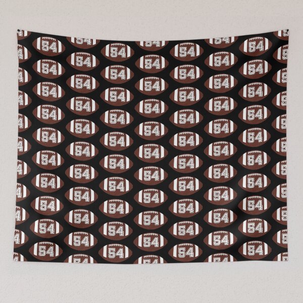 Item preview, American Football Jersey No 54 Uniform Back Number #54 designed and sold by theshirtinator.