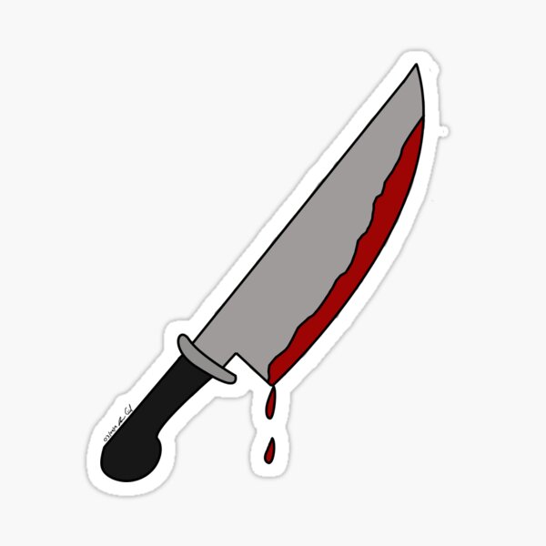 Cooking Duck Stickers Redbubble - issa knife roblox id