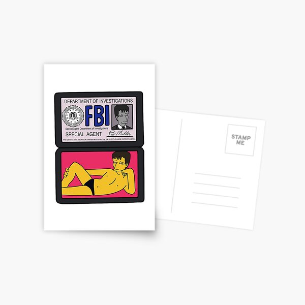 Fox Mulder FBI Postal