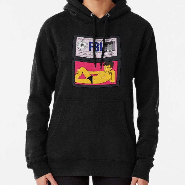 Fox Mulder FBI Pullover Hoodie