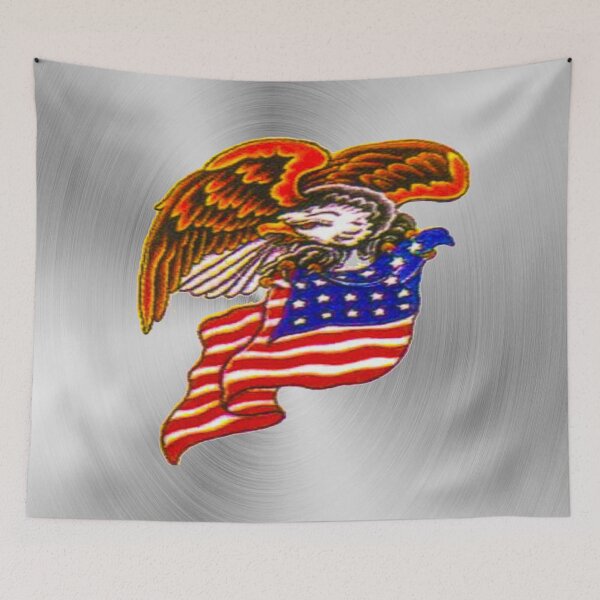 Item preview, fwc 0427 tatoo bald eagle wild nature world  designed and sold by fred chiea.