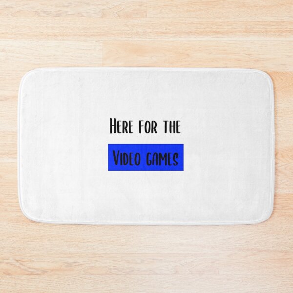 Item preview, Here For The Video Games designed and sold by GeekyAngel.