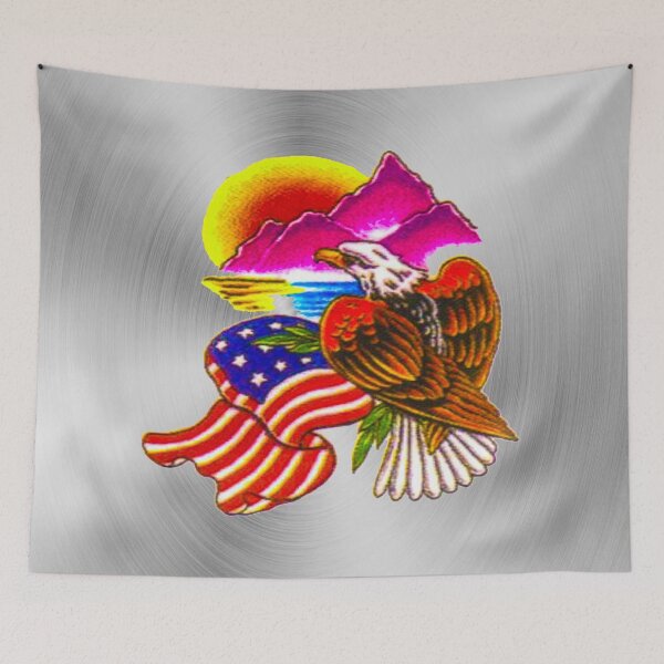 Item preview, fwc 0426 tatoo bald eagle wild nature world  designed and sold by fred chiea.