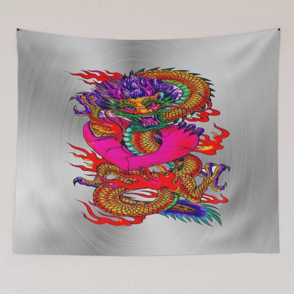 Item preview, fwc 0419 tatoo Alien dragon designed and sold by fred chiea.