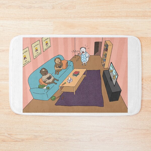 Item preview, Three cute guinea pigs _ foodie, calm and bossy designed and sold by mondesign26.