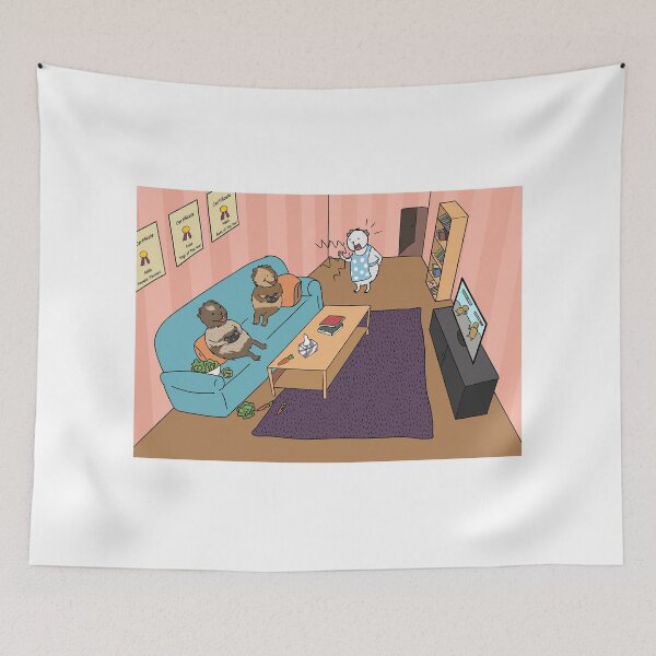 Item preview, Three cute guinea pigs _ foodie, calm and bossy designed and sold by mondesign26.