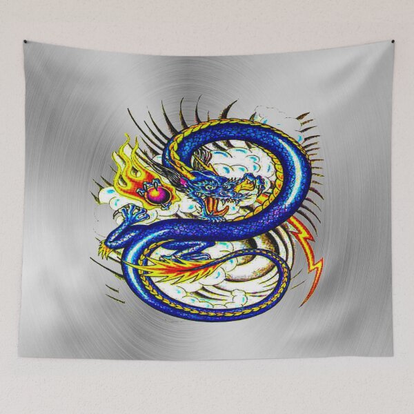 Item preview, fwc 0402 tatoo Cross dragon designed and sold by fred chiea.