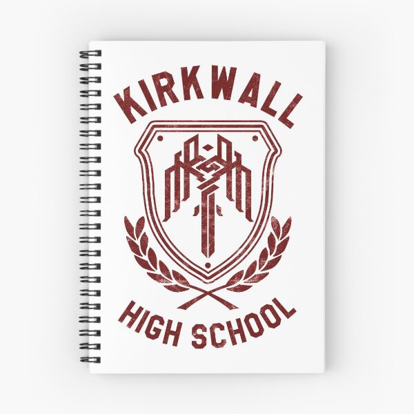 Item preview, Kirkwall High School | Dragon Age 2 High School Style Crest designed and sold by surik-.