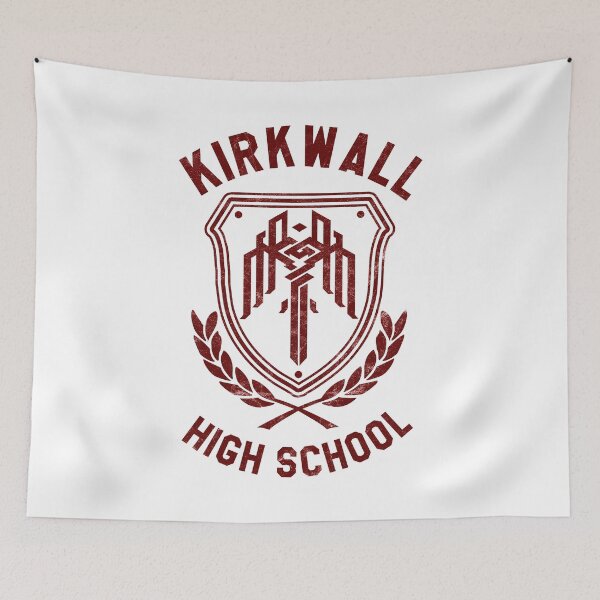 Item preview, Kirkwall High School | Dragon Age 2 High School Style Crest designed and sold by surik-.