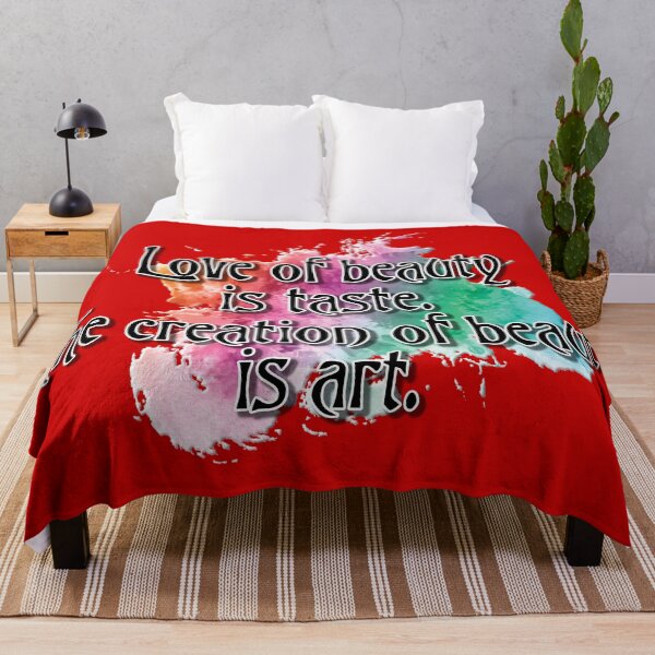 Item preview, Love of beauty is taste, creation is art designed and sold by Andy Renard.
