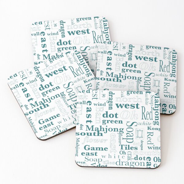 Item preview, Mahjcloud Aqua designed and sold by Greetings from Lisa.