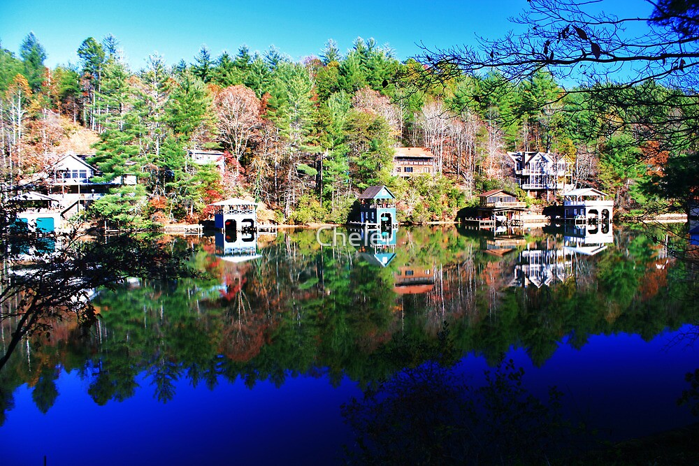 Lake Rabun Reflections By Chelei Redbubble   Flat,1000x1000,075,f.u2 