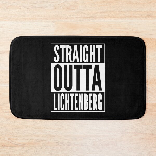 Item preview, Straight Outta Lichtenberg Berlin Germany Neighborhood White Design designed and sold by ramiro.