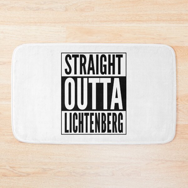 Item preview, Straight Outta Lichtenberg Berlin Germany Neighborhood Black Design designed and sold by ramiro.