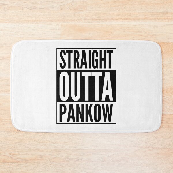 Item preview, Straight Outta Pankow Berlin Germany Neighborhood Black Design designed and sold by ramiro.
