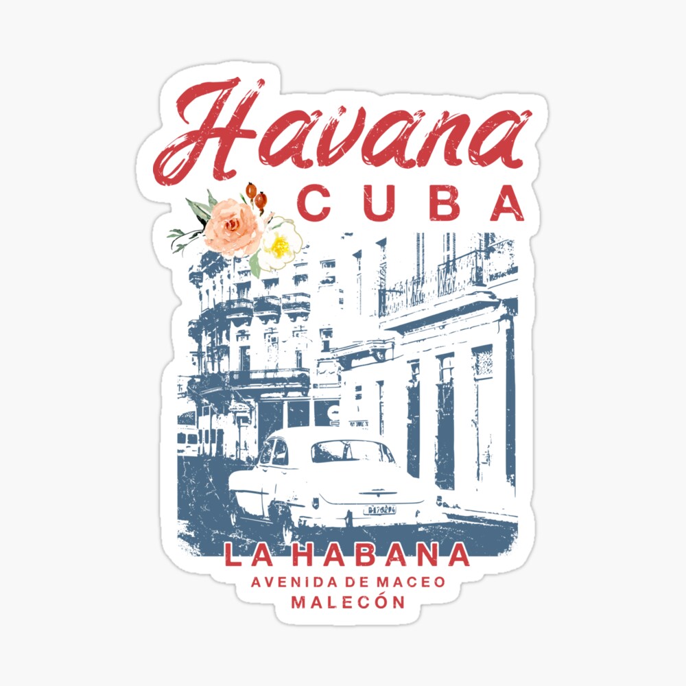 Cuba La Habana Lona Playera Tarjeta Postal