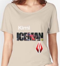 Kimi Raikkonen Iceman Shirt Women's Relaxed Fit T-Shirt
