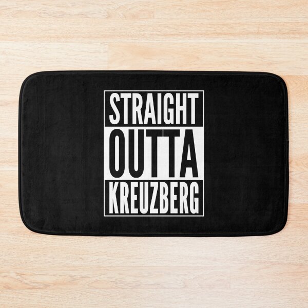 Item preview, Straight Outta Kreuzberg Berlin Punk Neighborhood White Design designed and sold by ramiro.