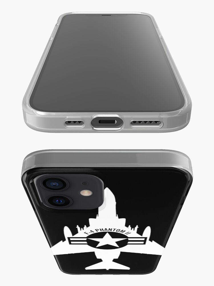 Alternate view of F-4 Phantom II Military Fighter Jet Airplane iPhone Case & Cover