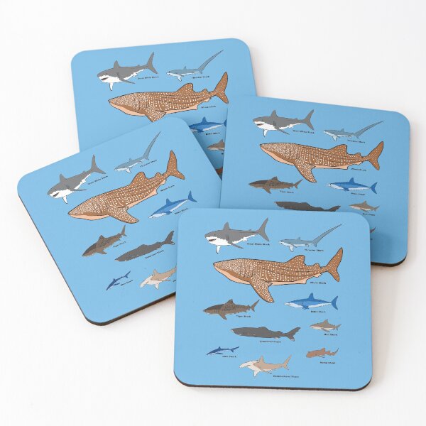 Item preview, Sharks! designed and sold by Justin Nissley Art.