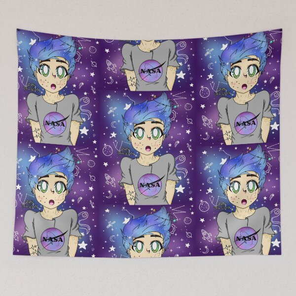 Item preview, Spacey Boy with 4-5 Planets designed and sold by BadCupcake.