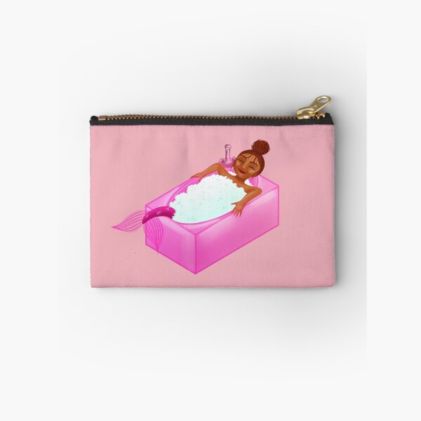 Item preview, Mermaid bubble bath pink designed and sold by littlemooart.