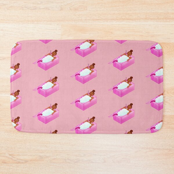 Item preview, Mermaid bubble bath pink designed and sold by littlemooart.