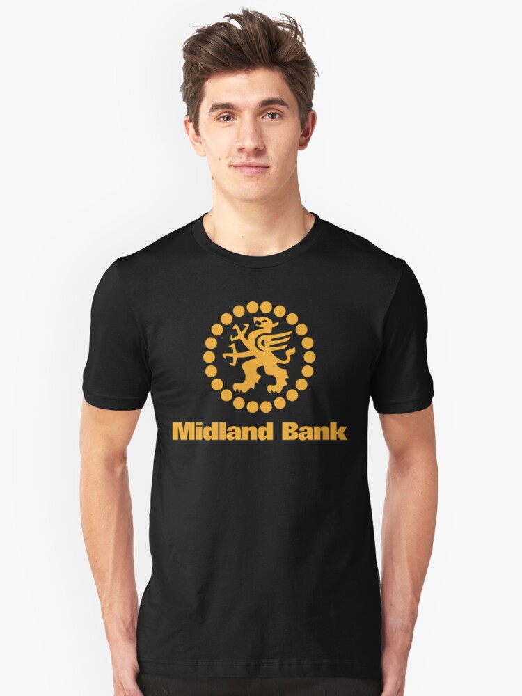 Alternate view of NDVH Midland Bank Slim Fit T-Shirt