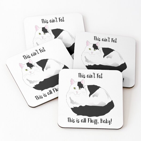 Item preview, Humorous Fluffy Cat designed and sold by Poetic Patterns Studio.
