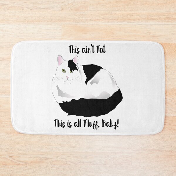 Item preview, Humorous Fluffy Cat designed and sold by Poetic Patterns Studio.